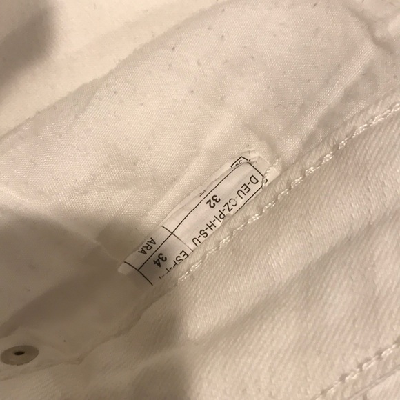 White Denim Skinny Jeans - Picture 4 of 4